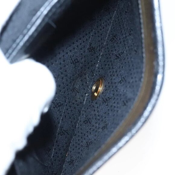 SAINT LAURENT PRADA Bag Coated canvas Nylon 2Set Black Beige Auth bs20228 - Picture 7 of 12